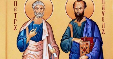 День славных и всехвальных первоверховных апостолов Петра и Павла День славных и всехвальных первоверховных апостолов Петра и Павла
